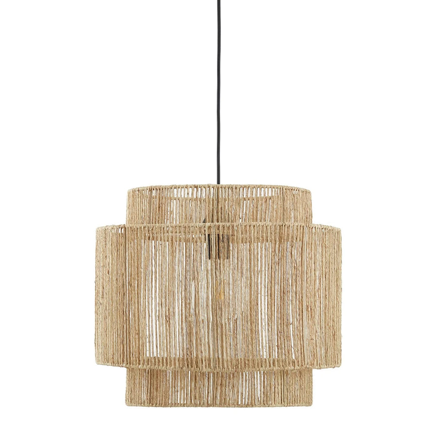 Suspension ronde Yaku naturelle