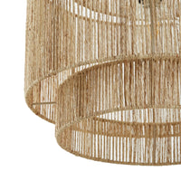 Suspension ronde Yaku naturelle