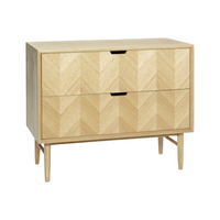 Commode Herringbone 2 tiroirs