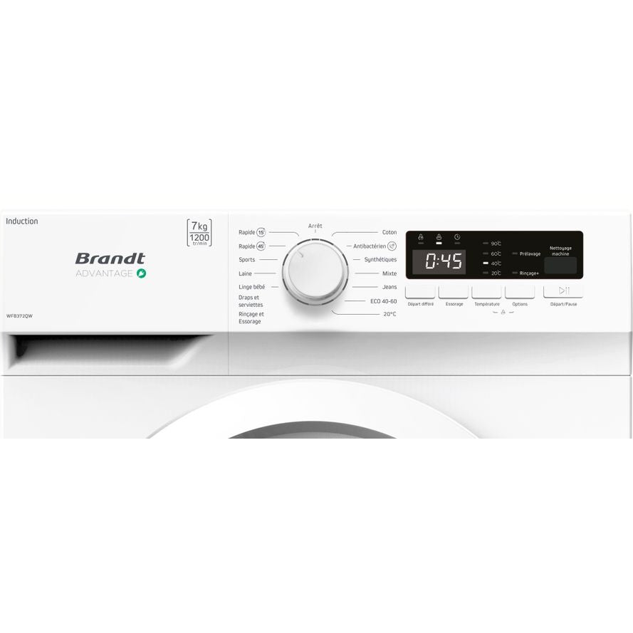 Lave-linge hublot 7 kg - Brandt