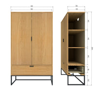 Armoire Silas 2 portes