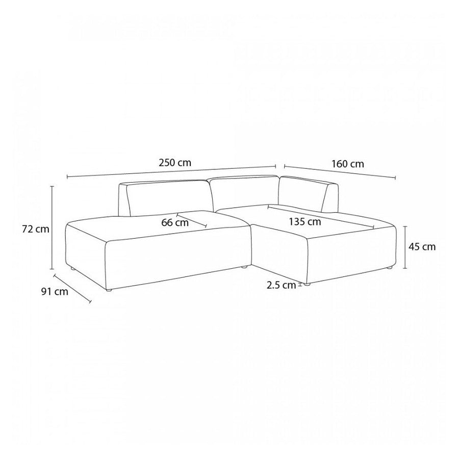 Canapé d'angle Megève - Bobochic