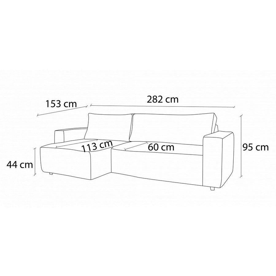 Convertible d'angle Nihad - Bobochic