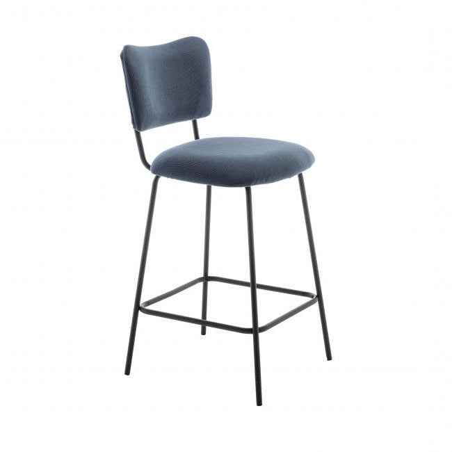 Tabouret Vander bleu