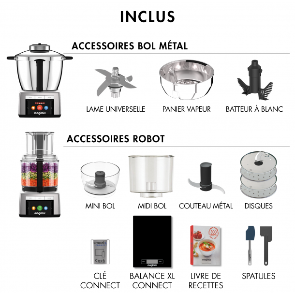 Robot cuiseur CookExpert Connect